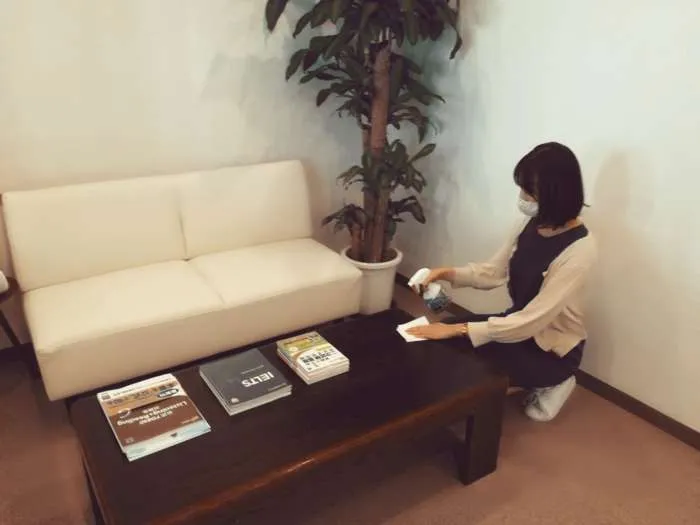 感染症対策も徹底しています